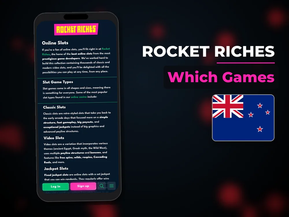 rocket riches - Which Games