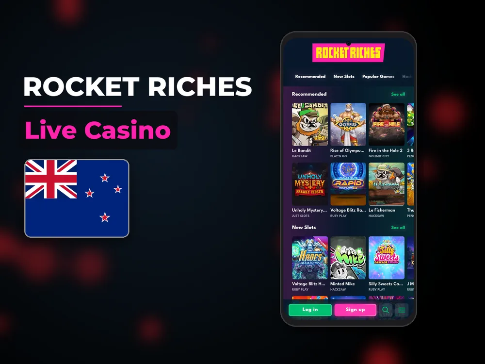 rocket riches - Live Casino